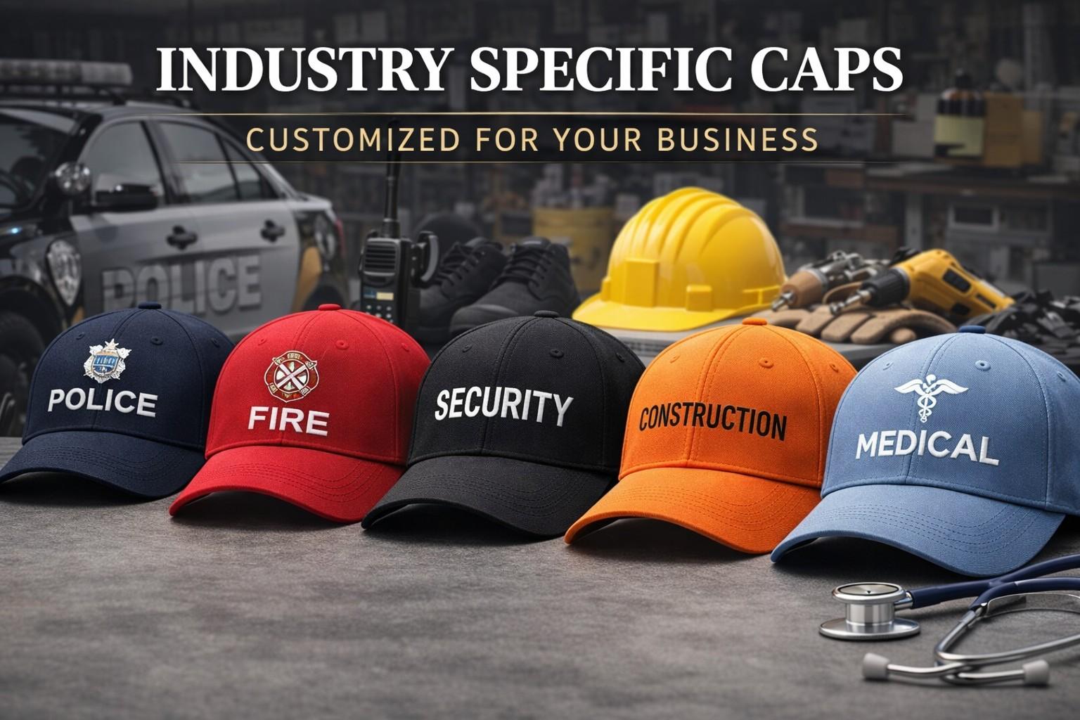 Custom industry specific caps manufacturer in Guwahati serving North-East and Bamunimaidan businesses